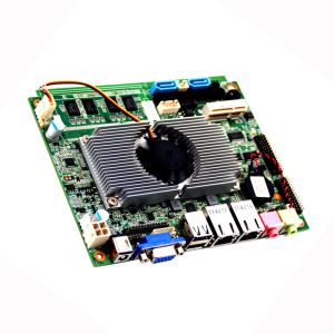 3.5 inch D525 Mini Itx Motherboard Dual Lan 6 COM Onboard DDR3 for POS