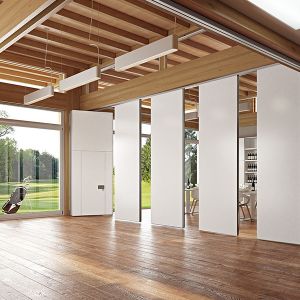 Hotel Banquet Acoustic Sliding Gate Soundproof Sliding Partition Wall