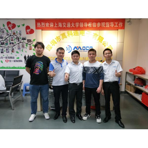 Blue Nut Female Plastic Push Pull Connectors 1P 14 Pin For Biomass Monitors