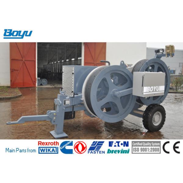 Tension Stringing Equipment Max Continuous Pull 40kN Hydraulic Tensioner Groove