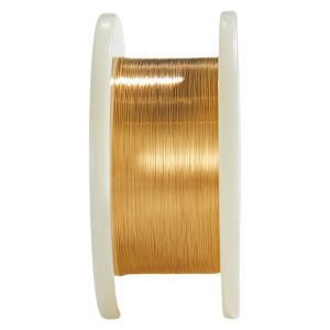 99.95% Gold Plated Tungsten Wire Oxidation Resistance Electronics Aerospace