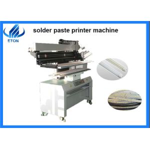 China Semi Automatic LED Assmenbly Line PCB Board 1.2m Solder Paste Printing Machine on sale China Semi Automatic LED Assmenbly Line PCB Board 1.2m Solder Paste Printing Machine on sale