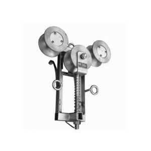 China Aluminum Wheel Grounding Roller Earthing Roller With 25mm2 Copper Wire on sale