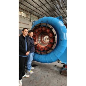 200kw-20mw Water Turbine Generator Vertical / Horizontal Installation Long