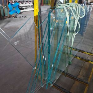 China 8mm Crystal Toughened Glass 5/16 Inch Tempered Staircase Glass on sale