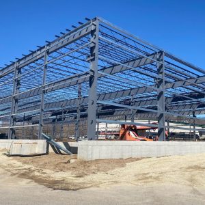 Anti Rust Painting Metal Workshop Buildings Prefabricated Metal Warehouse ODM