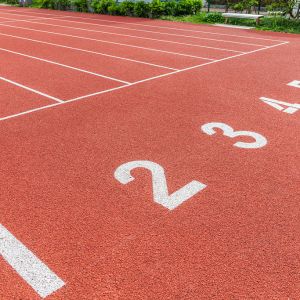 China Athletic Track Surface Synthetic Sandwich System Sports Flooring Asphalt on sale
