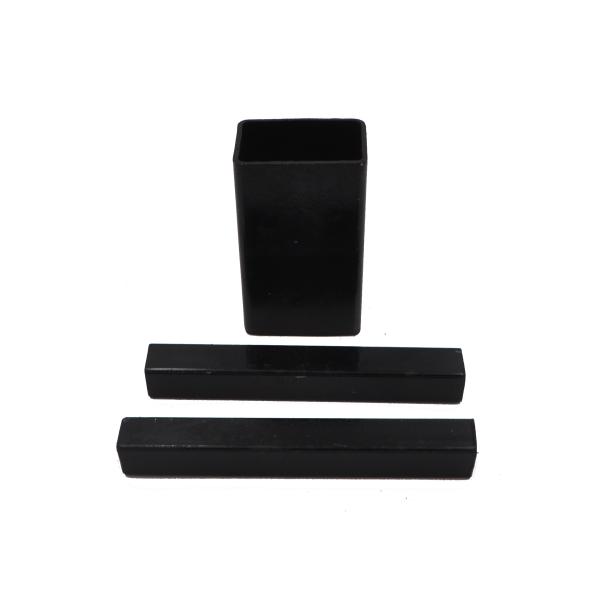 DIN 40X40 Black Rectangular Steel Tube 20mm Galvanized Square Tube