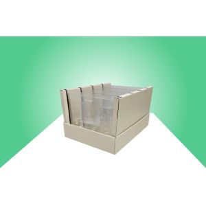 Costco Store Stackup Cardboard PDQ Trays / PDQ Display Boxes For Promoting