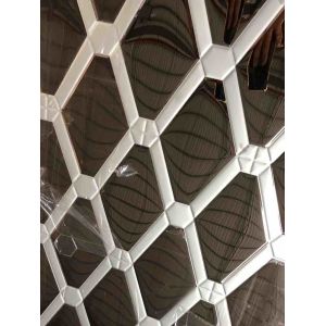 Custom Made Stainless Steel Double Color Hamered Design Sheets For Cladding Wall