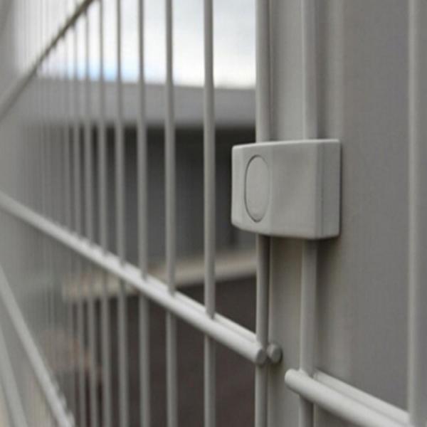 656 868 Welded Mesh Fencing 50x200mm , 2D Galvanized Wire Fence 630-2430mm