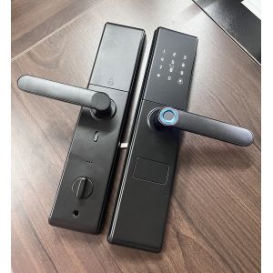 Qleung S829 Tuya Wifi Remote Control Fingerprint Code Card Keyless Security