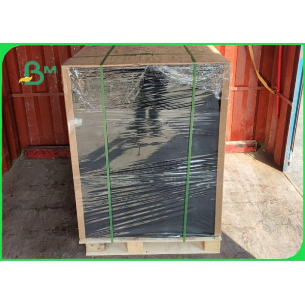 Uncoated Black Card Paper For Jewelry Box 300gsm 350gsm Good Stiffness