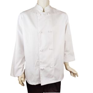 Double Buttons Unisex Design Pure Cotton Executive Chef Coats