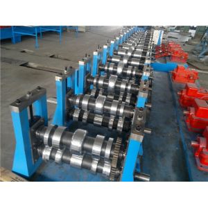 Quality 12 Tons Weight Roofing Sheet Roll Forming Machine / Metal Roofing Machine for sale