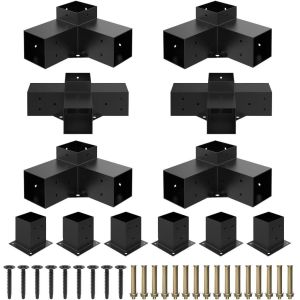 Strong and Durable Steel Pergola Bracket with Weather Resistant Coating