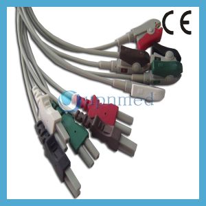 Spacelabs 5 lead ECG Cable with leadwires