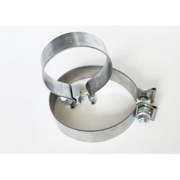 Buy 3" Aluminized O Single Bolt Narrow Band exhaust Clamp Muffler clamp at wholesale prices