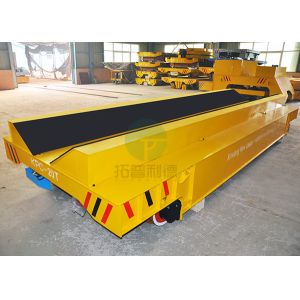 Construction Site 25t Transfer Steel Coil Handling Rail Dolly