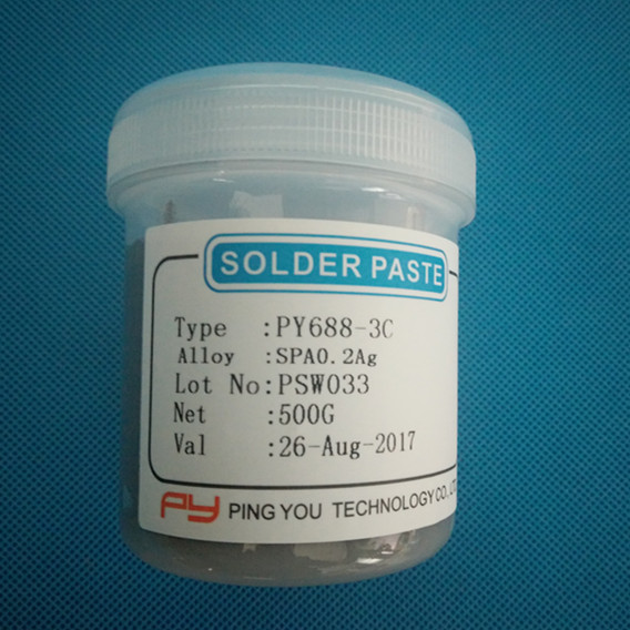 Buy Water Soluble Flux Soldering Paste For Welding Flux PY-6883C Silver 0.2 at wholesale prices