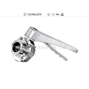 EPDM Seal DN300 Sanitary 10 Inch SS Clamp Butterfly Valves