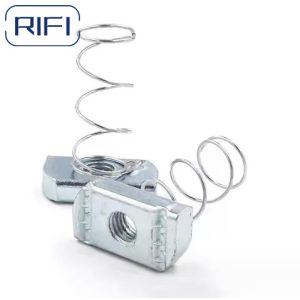 Pre Galvanized Strut Channel And Fittings 8mm For Strut Support System Spring