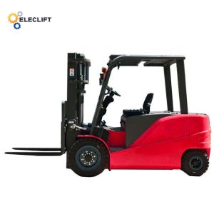 Quality 4 Wheel Electric Pneumatic Compact Forklift Trucks Automatic Manual for sale
