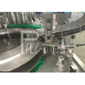 PLC Control PET Rinsing Filling Capping Machine With Touch Screen