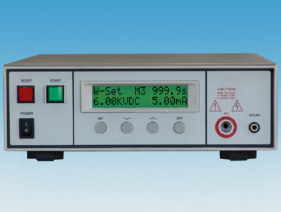 80% RH Dielectric Voltage Withstand Test Equipment With 16X2 Dot Matrix Digital