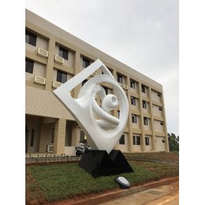 Contemporary Outdoor Abstract Metal art Landscape Sculpture