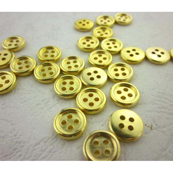 Plated Ancient bronze Silver Metal Jeans Shirt Button Size-FreeRetro Engraved Patterns Material Zinc Alloy