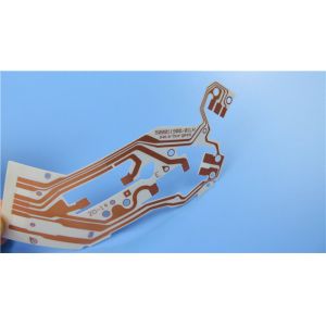 Quality Flexible Printed Circuit FPC Built on Transparent PET for Capacitive Touch Screen for sale