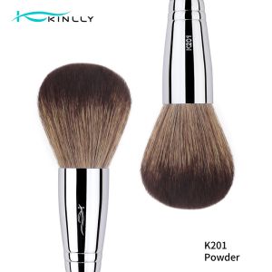 Quality 1pcs Powder Copper Ferrule Natural Hair Makeup Brush for sale