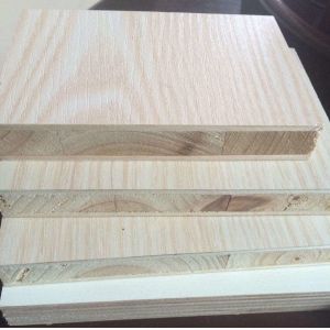 Quality Moisture Resistant Laminated Block Board With Embossed Surface Treatment for sale