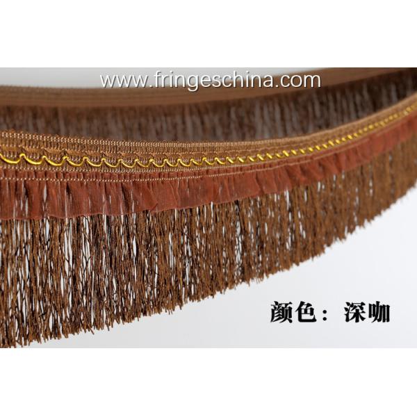 Latest decorative OEM custom design tassel fringe for curtain cushion trimmings