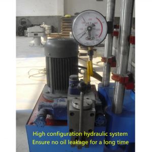 Honrizontal Structure Hydraulic Rubber Bale Cutter 2122*1440*2509 for Precise