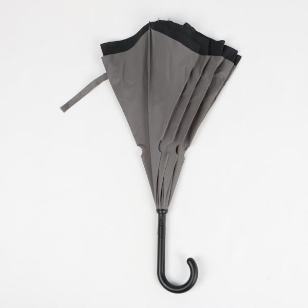Buy Custom Windproof Reverse Inverted Umbrella Manual Open And Automatic Close at wholesale prices