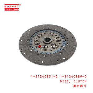 China 1-31240851-0 1-31240889-0 Clutch Disc Replacement For ISUZU FRR FSR FTR FVR on sale