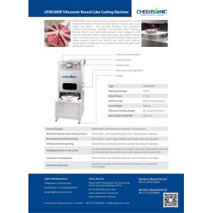 Ultrasonic Sandwich Cutting Machine for 7 Eleven Sandwich Manufacturer