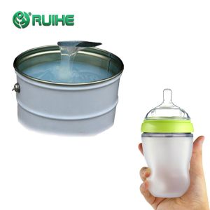 China High Transparent Two Component Liquid Silicone Baby Bottles on sale