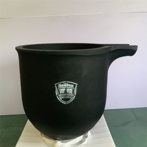 Graphite Gold Melting Crucible 150kg Capacity For Jewelry Making