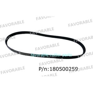 Black Timing Belt 2mm Pitch Suitable For Cutter Xlc7000 / Z7 Parts 180500259