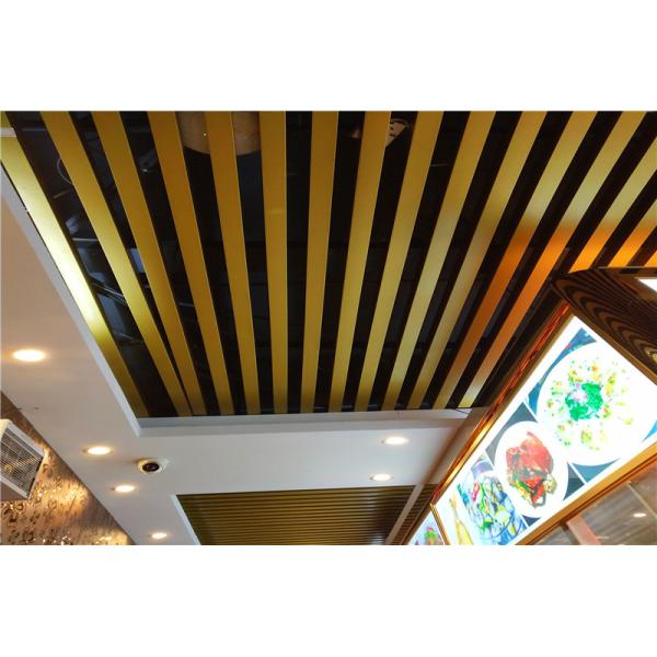 Buy Sound Absorption Metal Box Baffle Ceiling 0.7mm Thickness at wholesale prices