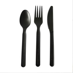 Sustainable Biodegradable Plastic Cutlery Odorless Multiscene