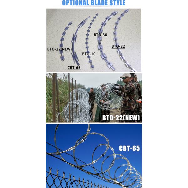 Concertina Razor Barbed Wire Price/Hot Dipped Galvanized Razor Wire