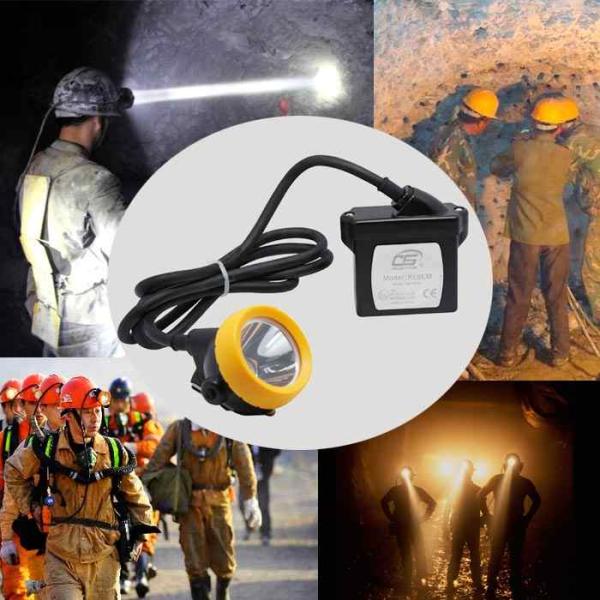 Explosionproof Portable Led Miners Light 1 Watt 6.6ah Rechargeable