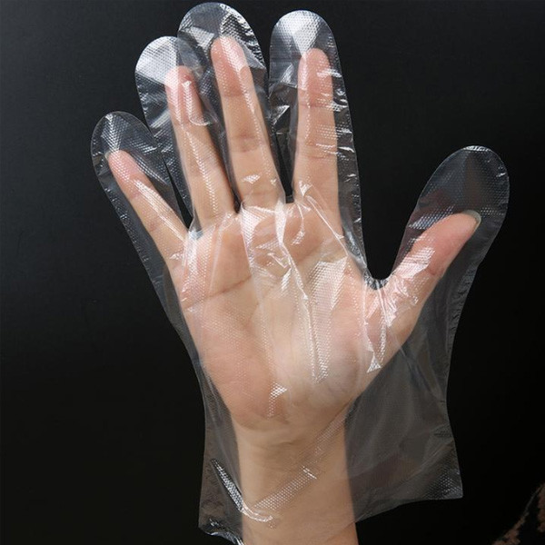 Buy Restaurant Home Service Cleaning Disposable Plastic Gloves / Lightweight Flexible Gloves at wholesale prices