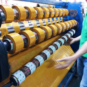 China Beige#2 BOPP Parcel Packing Tape For Carton Sealing And Masking China Supplier on sale