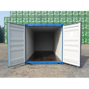 20' X 8' X 8'6" Cargo Shipping Container Steel Dry 1 Pair Of Forklift Pocket