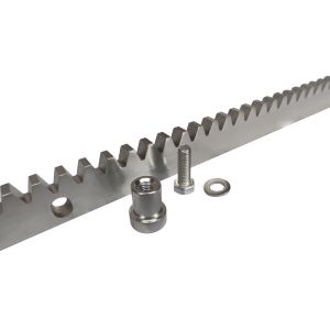 Nylon Polyamide Electric Gate Gear Rack M4 Automatic Toothed Black Plastic